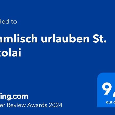 Apartamento Himmlisch Urlauben St. Nikolai Sankt Nikolai im Sölktal Exterior foto